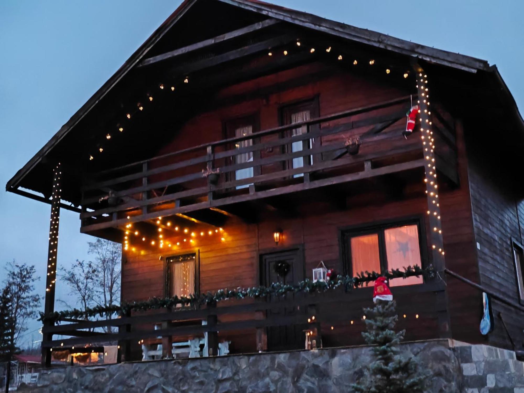 The Wooden Nest -Covasna Villa Exteriör bild